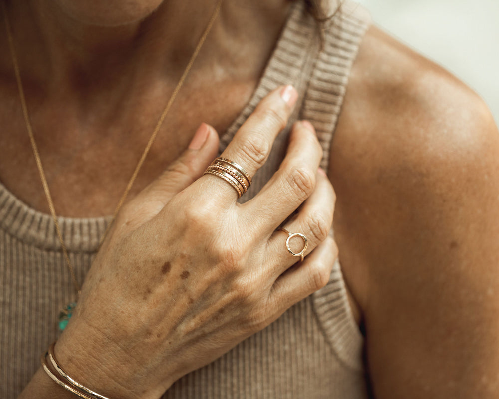 Naturalist Stacking Rings