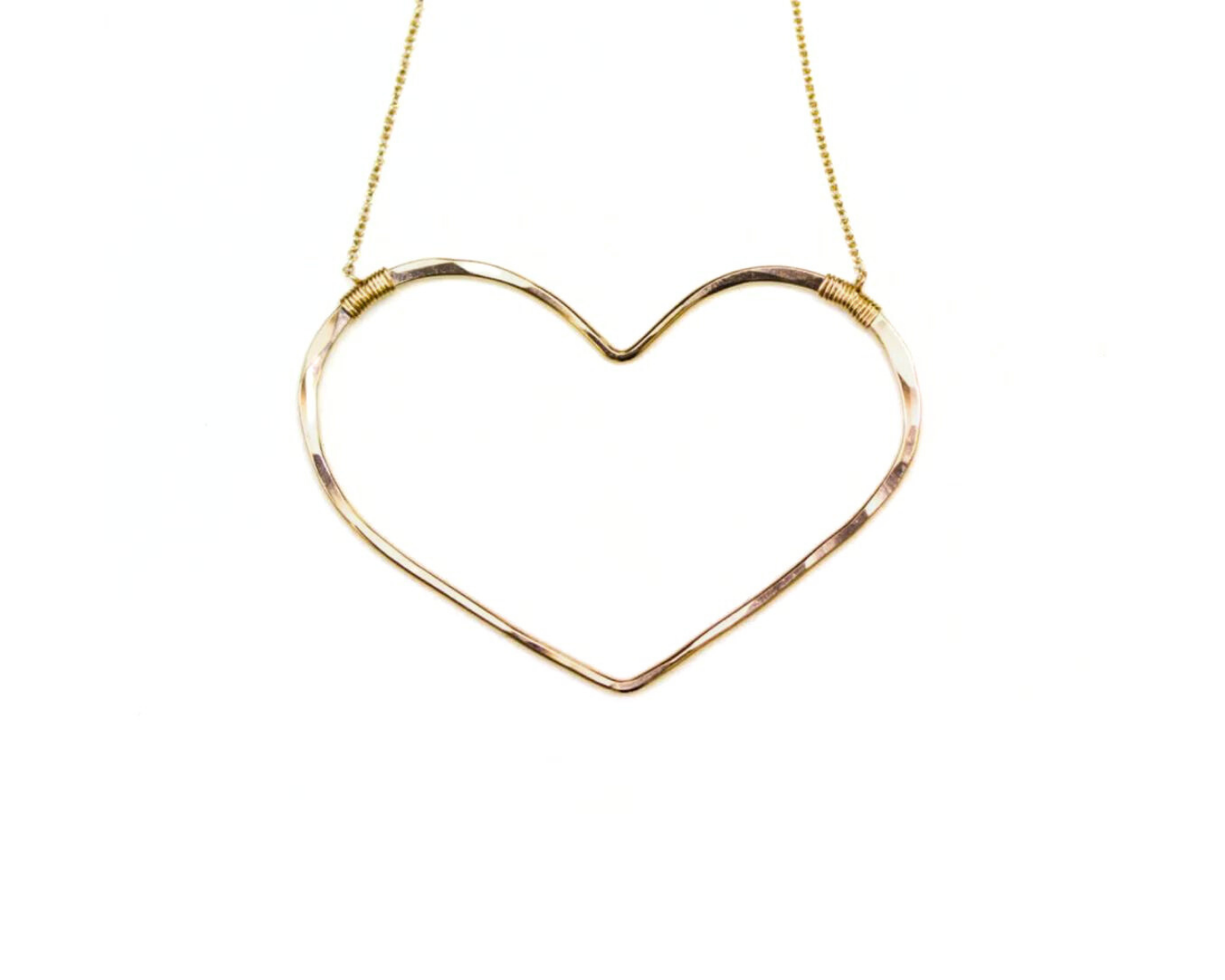 Open Heart Necklace