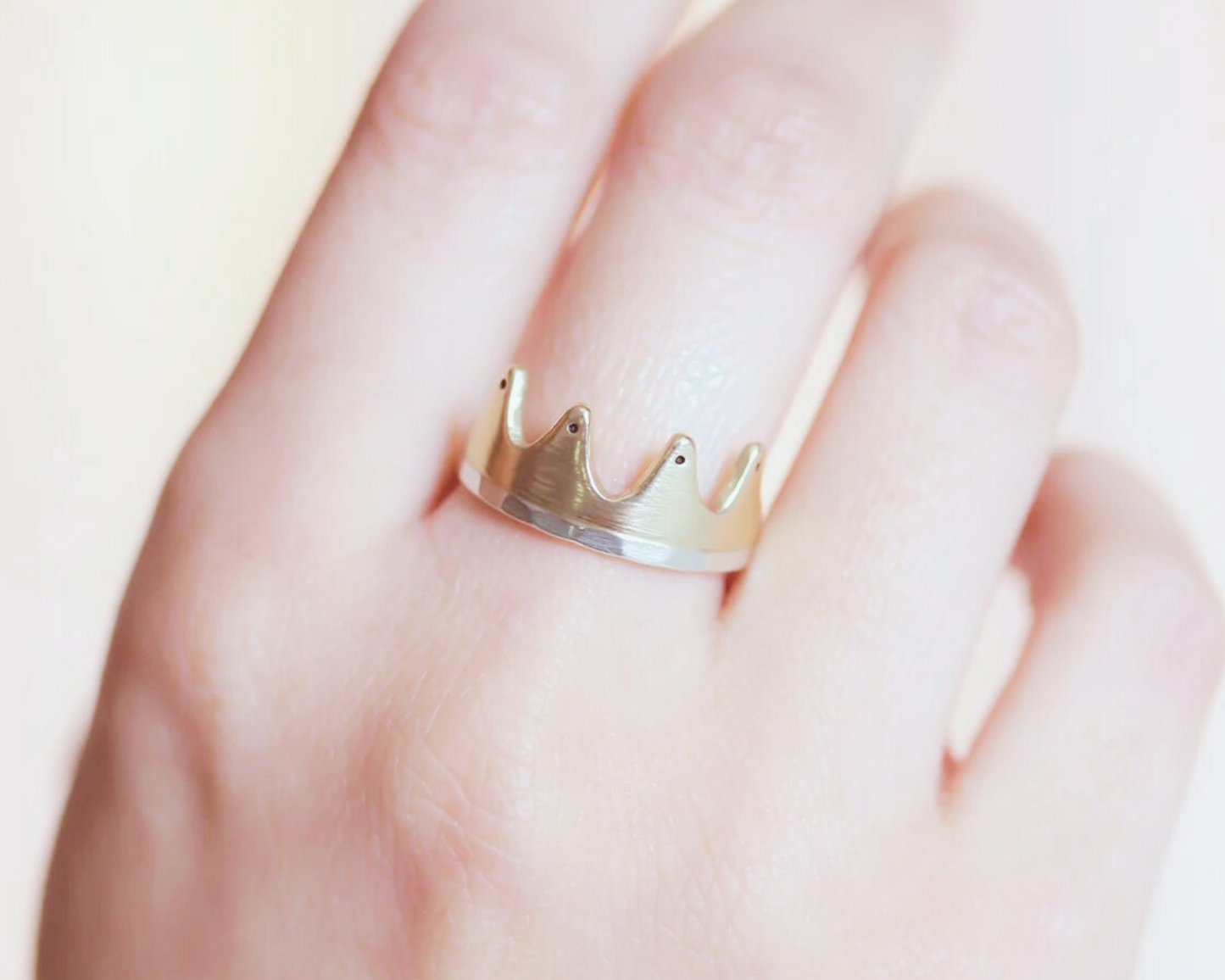 Empowering Crown Ring