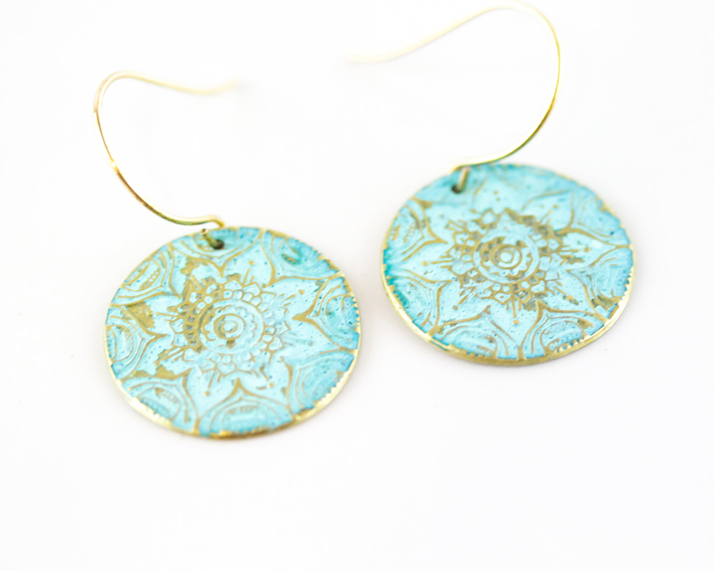 Lotus Mandala Earrings