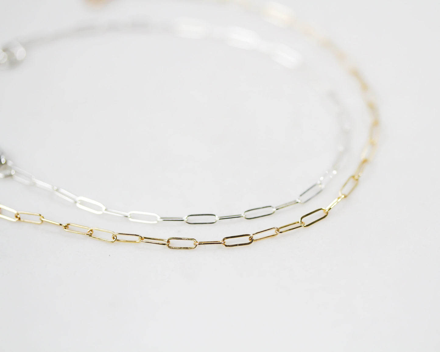 Subtle Paperclip Bracelet