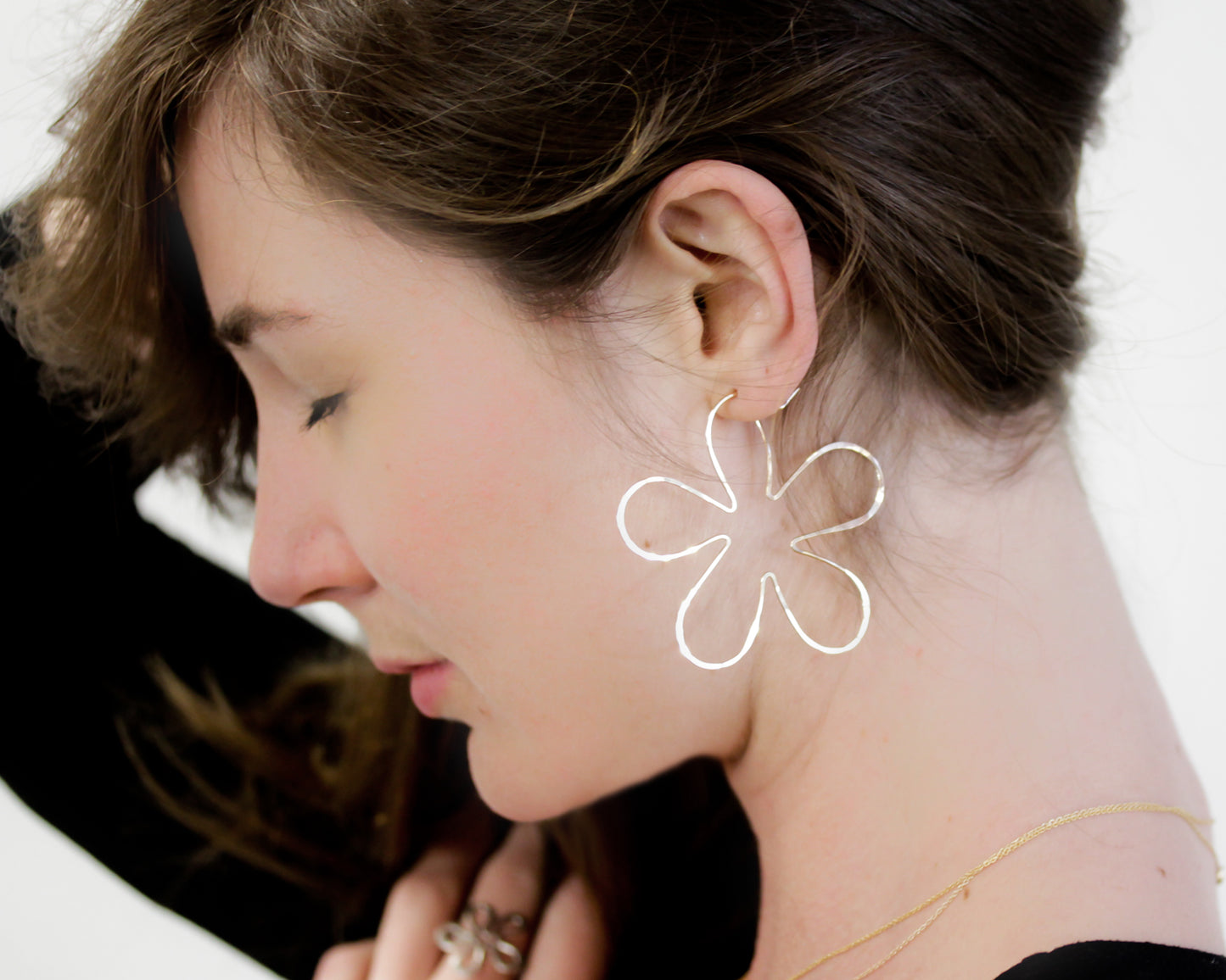 Petal Passion Flower Earrings