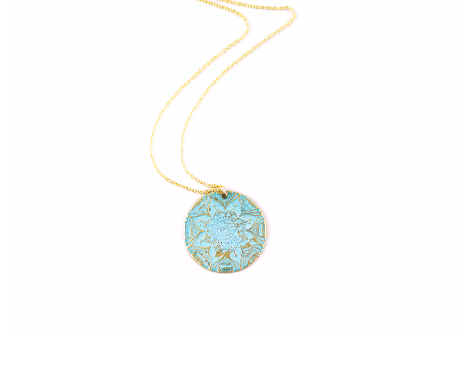 Lotus Mandala Necklace – Amy Waltz Designs