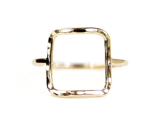Open Square Simple Ring