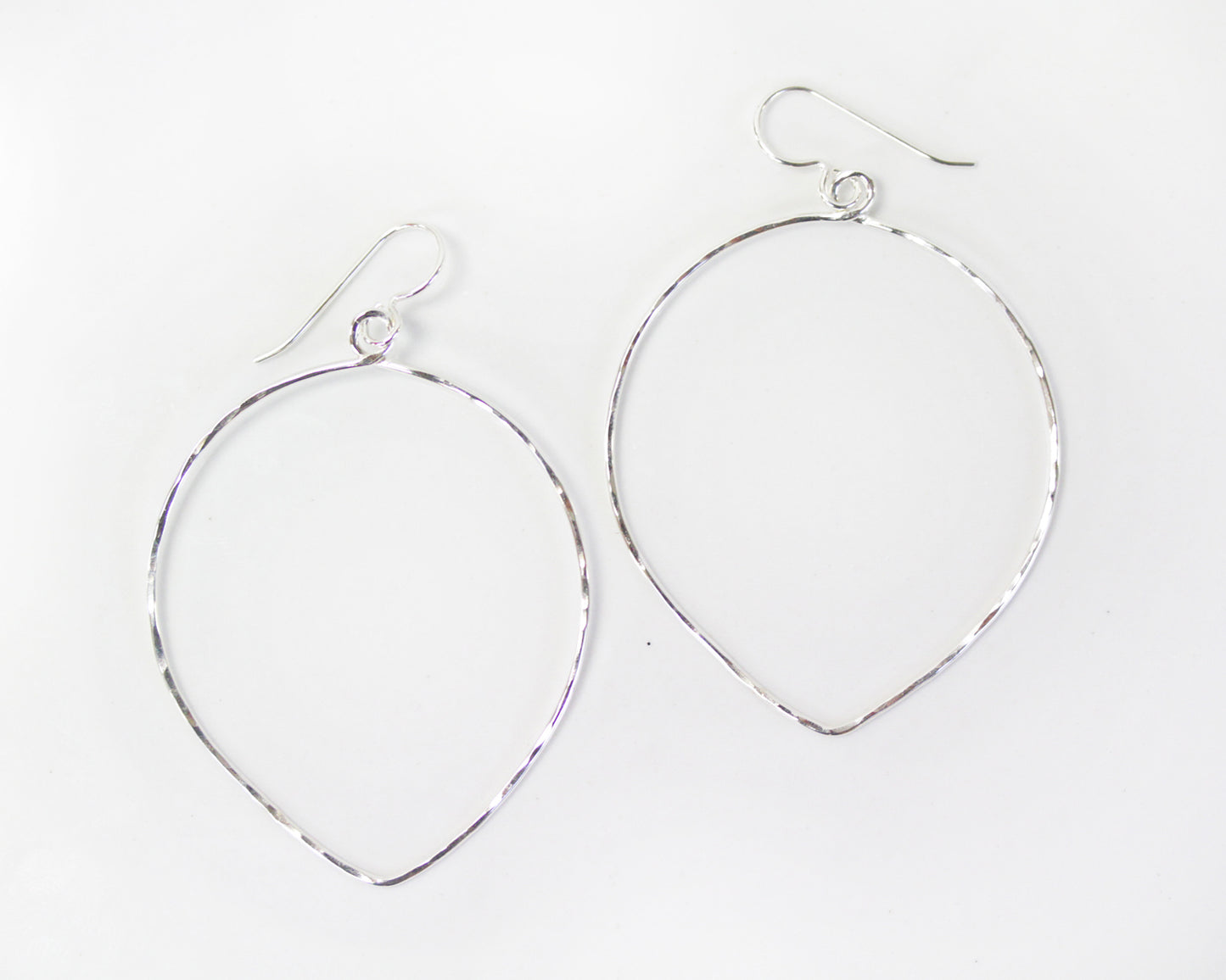 Teardrop Hoop Earrings