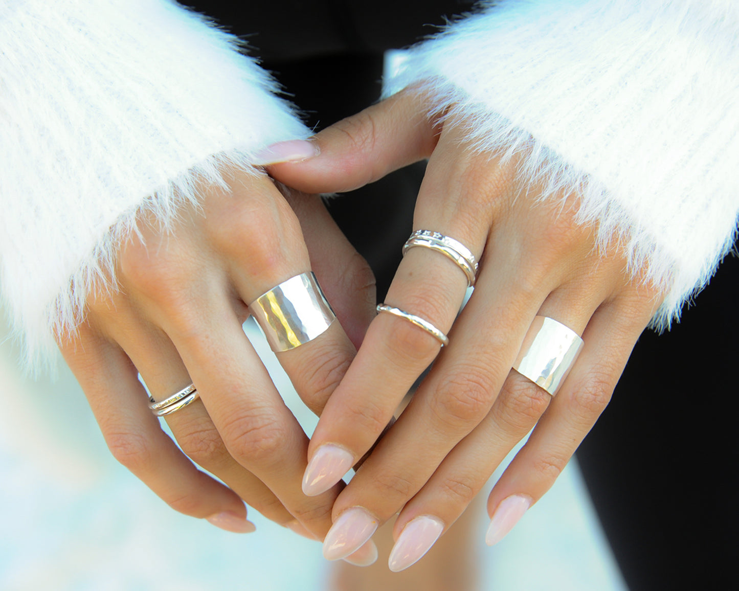 Go Boldly Stacking Rings