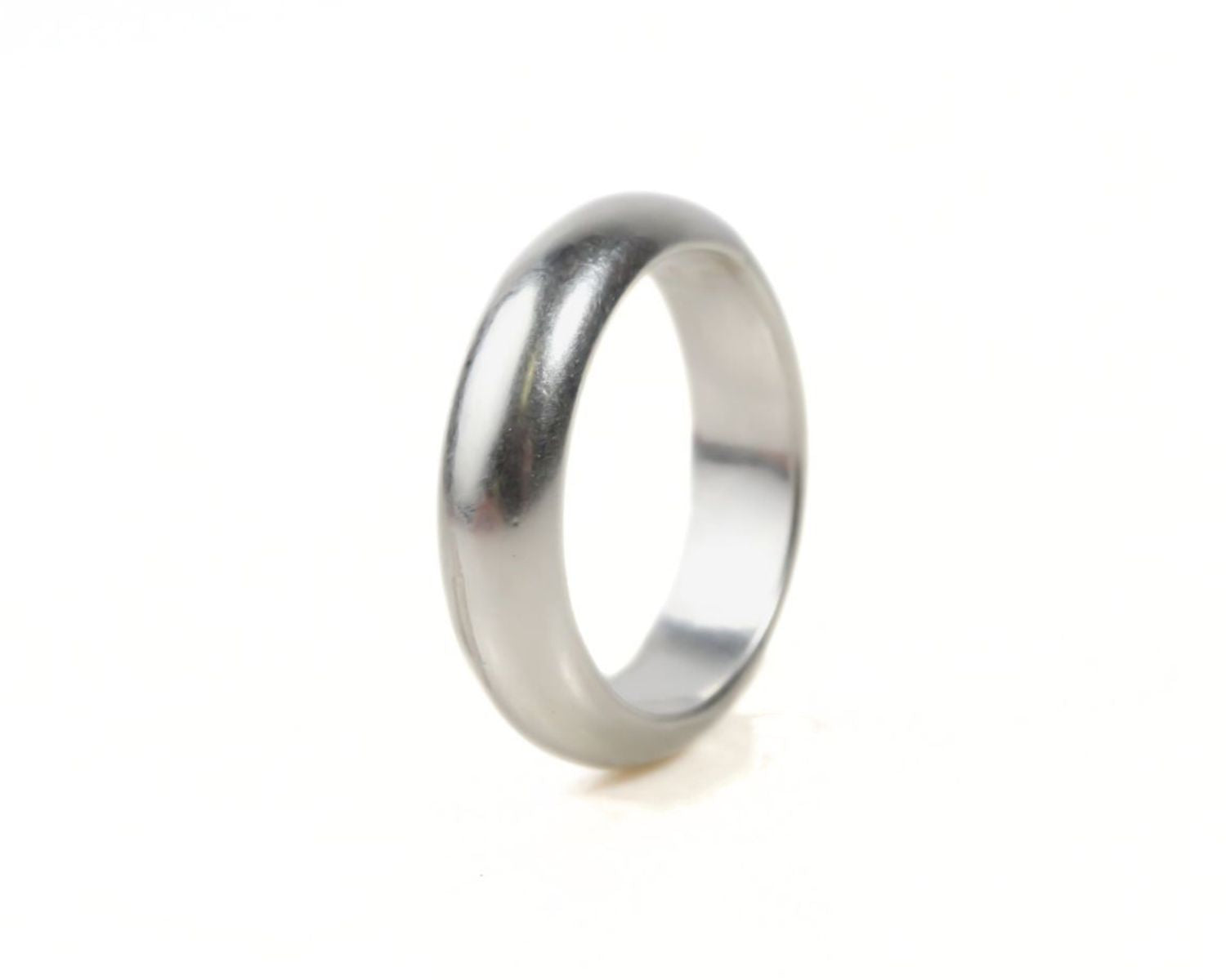Zen Ring | Amy Waltz Designs Half Round Silver or Gold Band