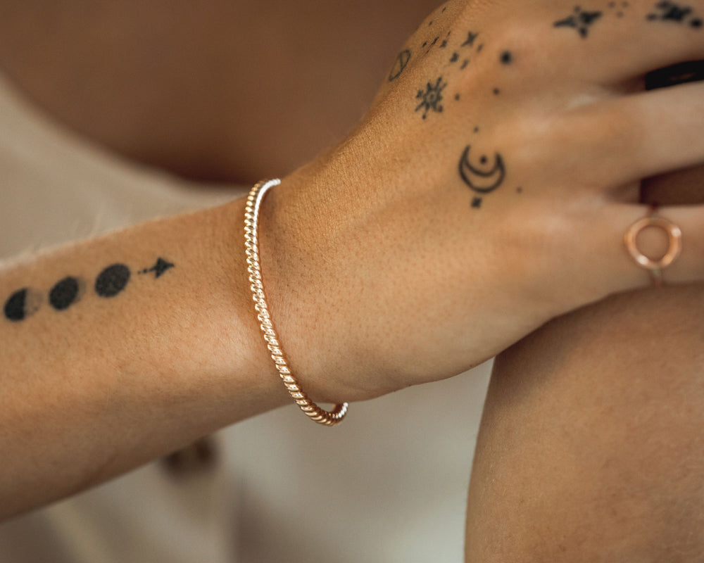Gilded Twist Cuffs – Amy Waltz Designs