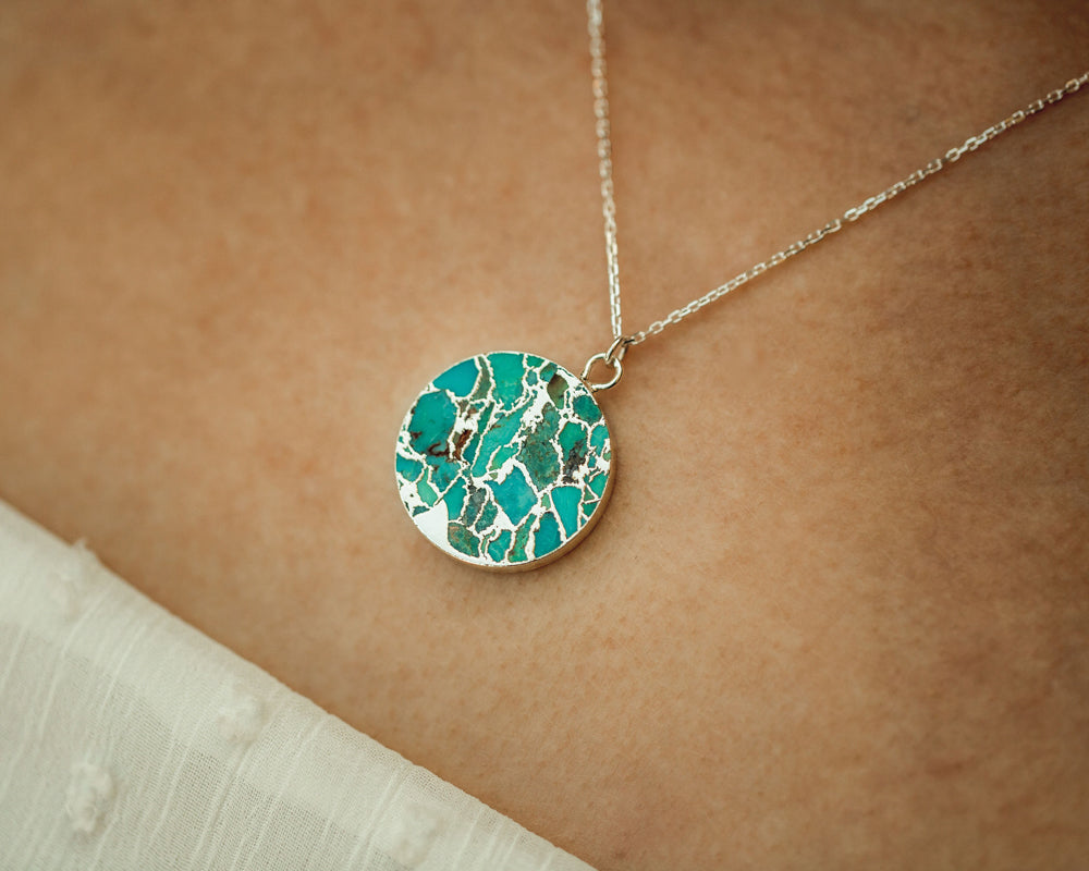Imbued Turquoise Necklace