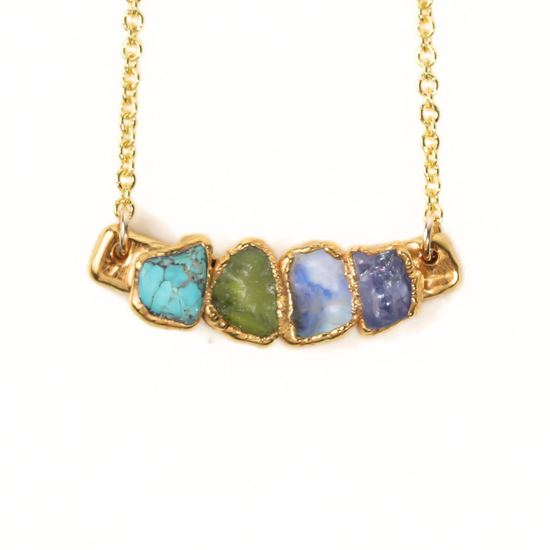 Mothers Birthstone Necklace