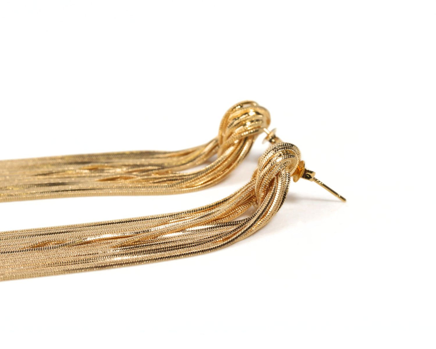 Gold Fringe Earrings