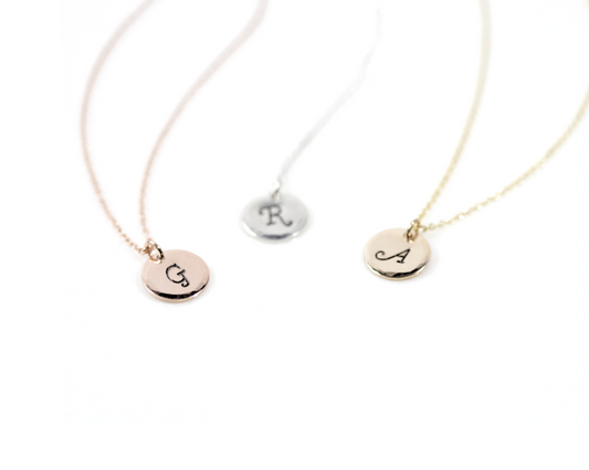 The Character Initial Necklace