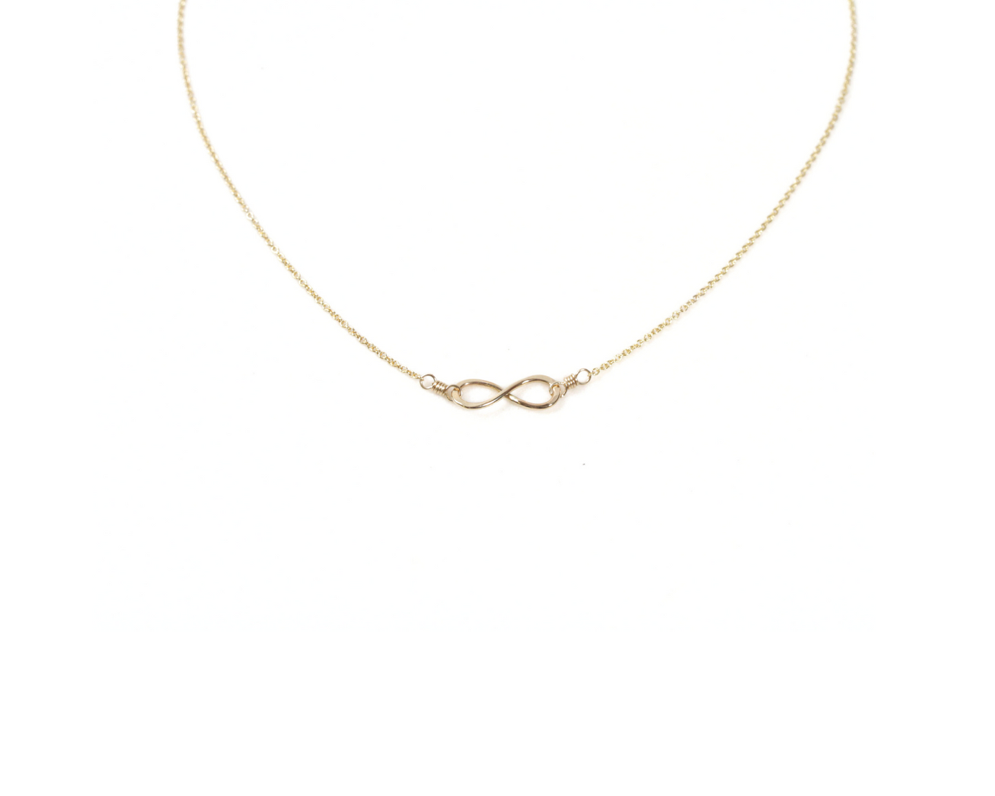Infinity symbol 2025 pendant gold