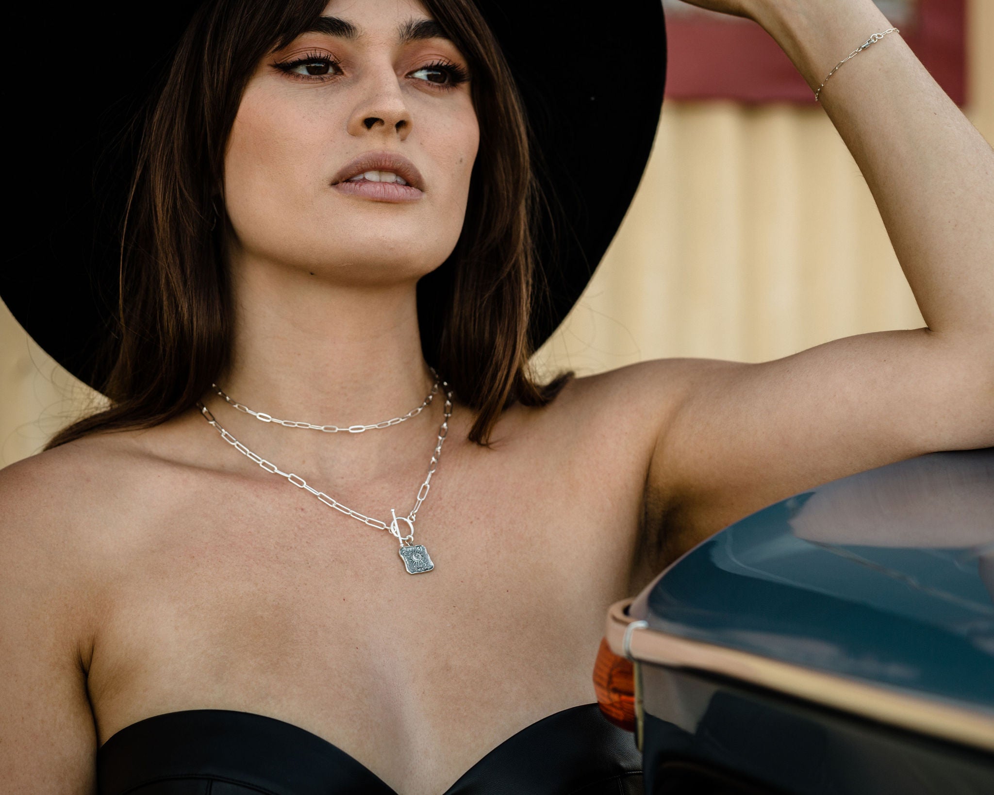 Sterling Silver Paperclip Layering Necklace – Amy Waltz Designs Sterling Silver Paperclip Layering Necklace – Amy Waltz Designs