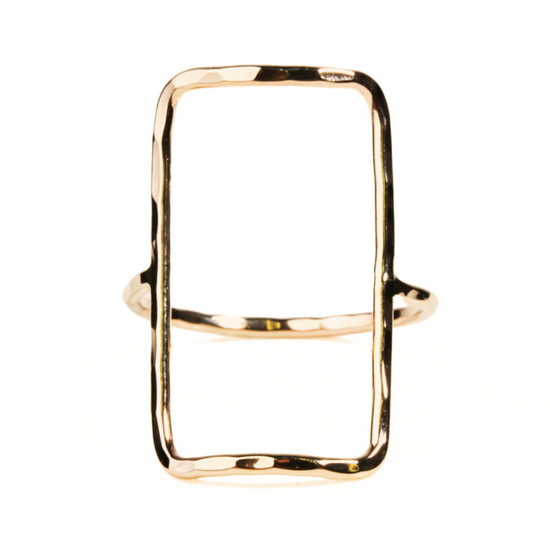 Bold Rectangle Ring
