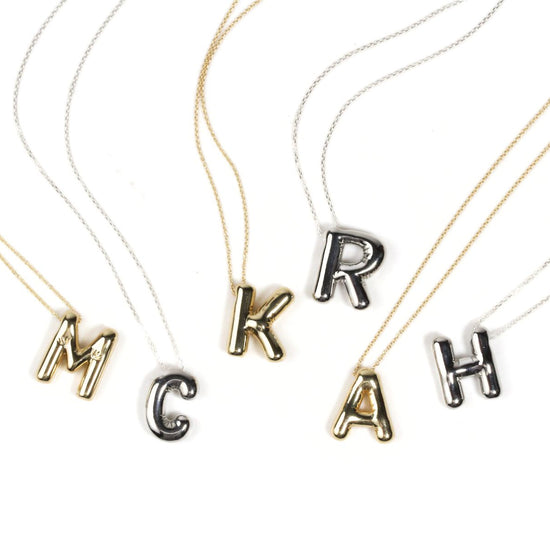 Bubble Letter Necklace