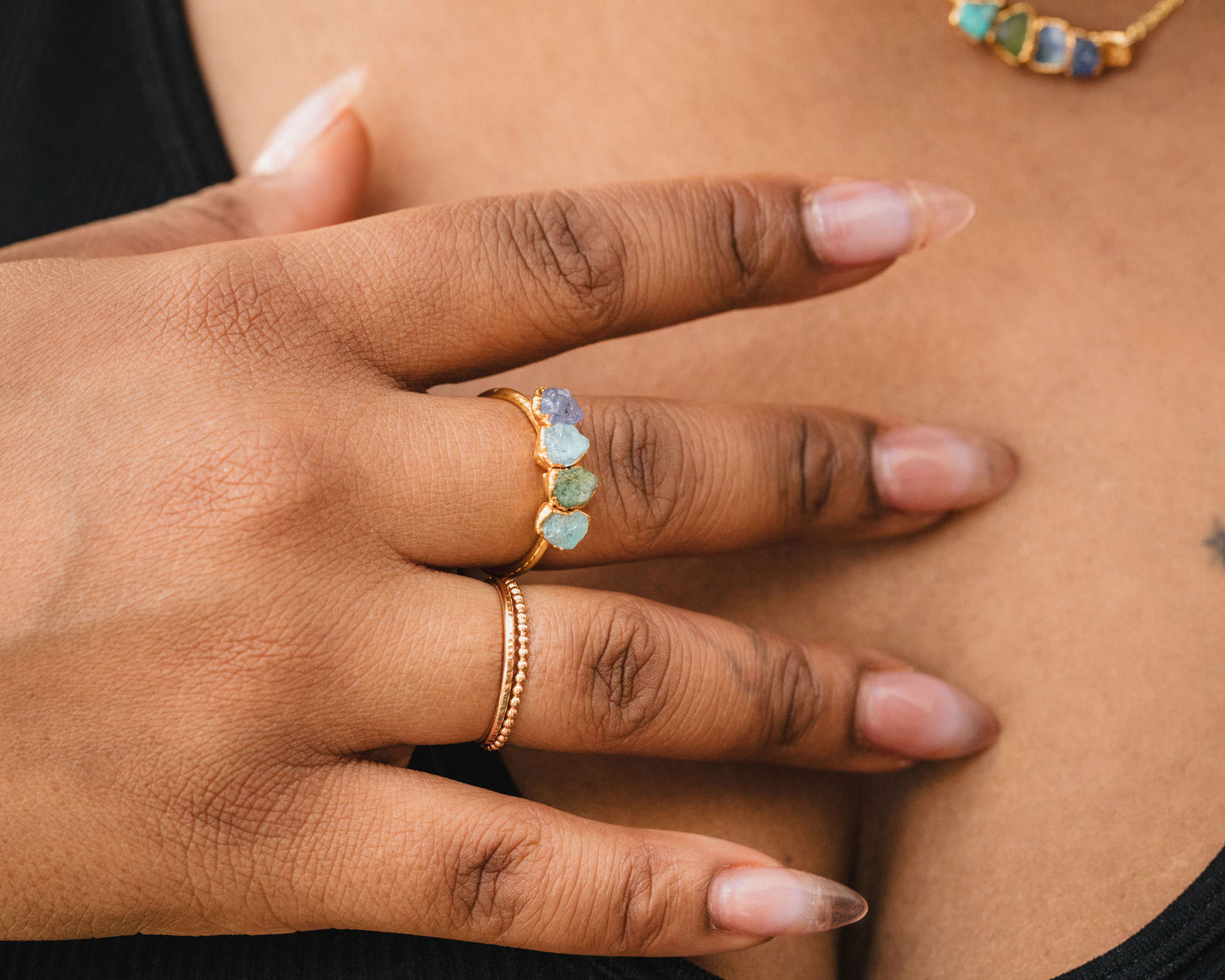 Mothers Birthstone Ring