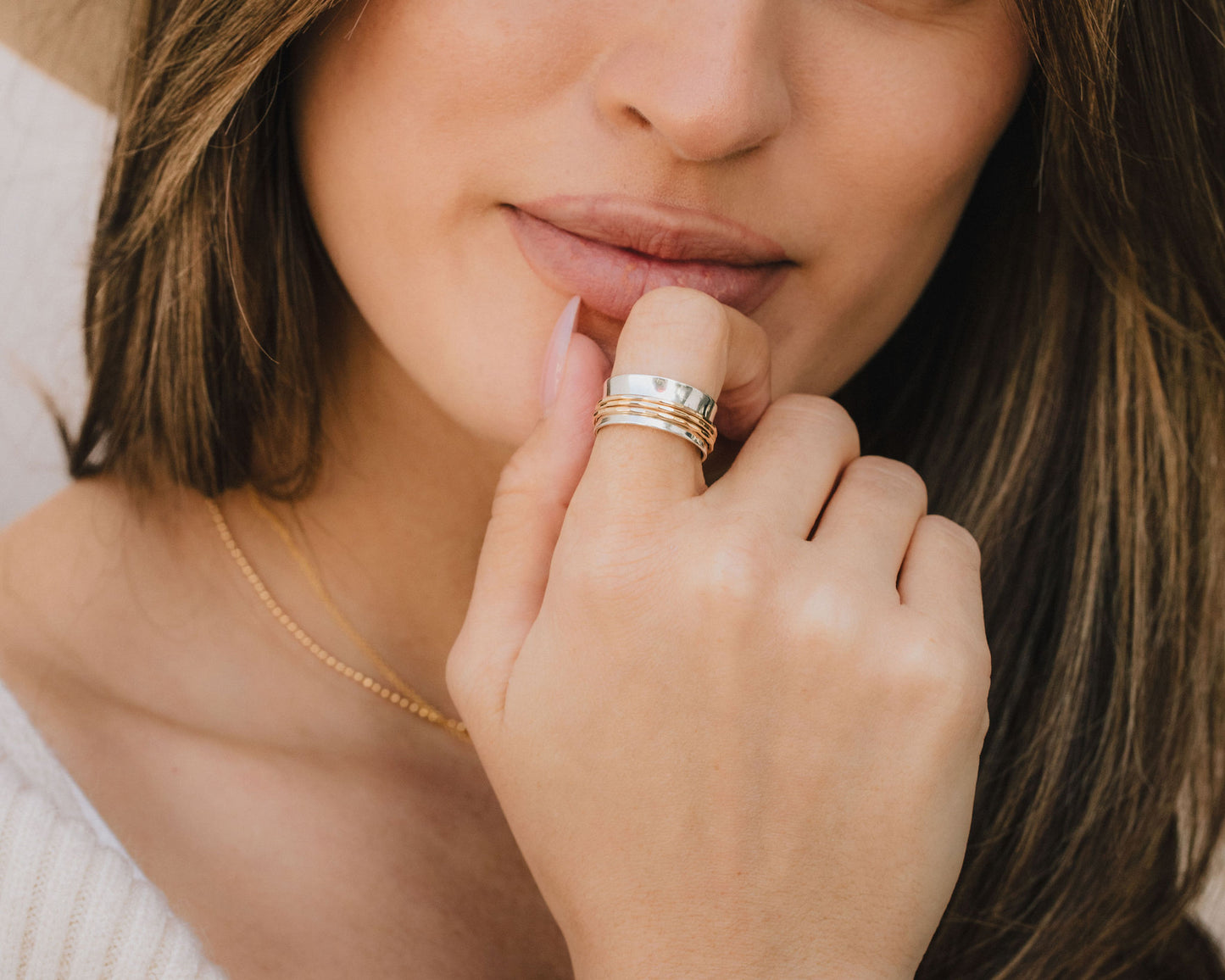 Stillpoint Spinner Ring