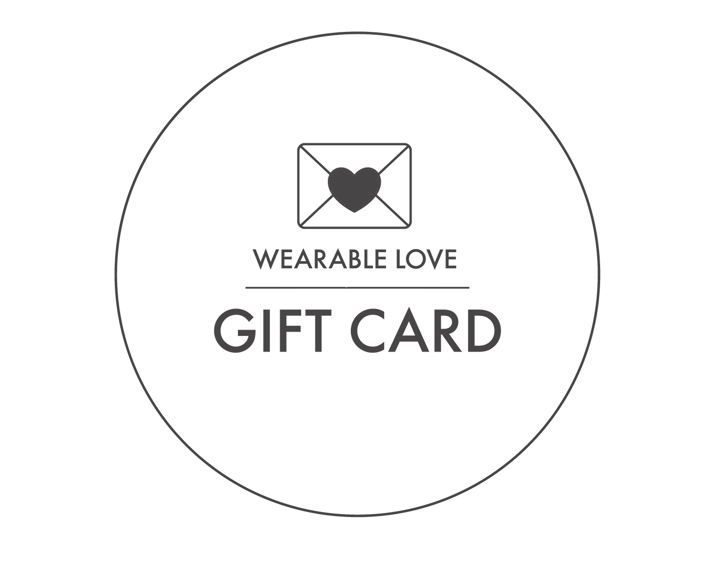 Amy Waltz Designs Wearable Love Gift Card