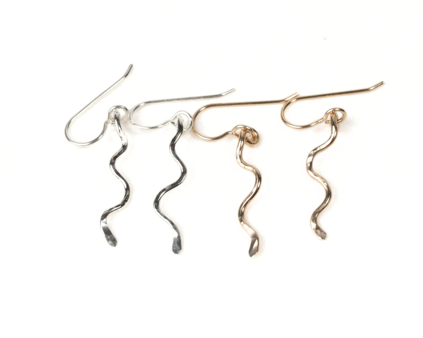 Mini Serpent Drop Earrings