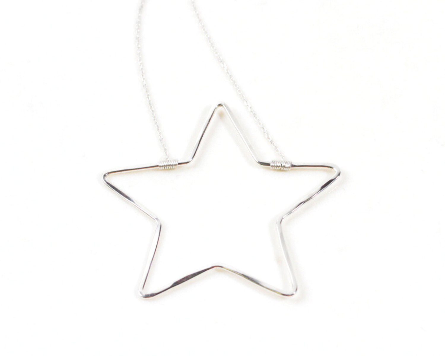 Shining star necklace deals