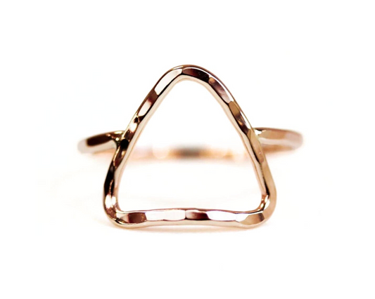 Simple Delta Triangle Ring