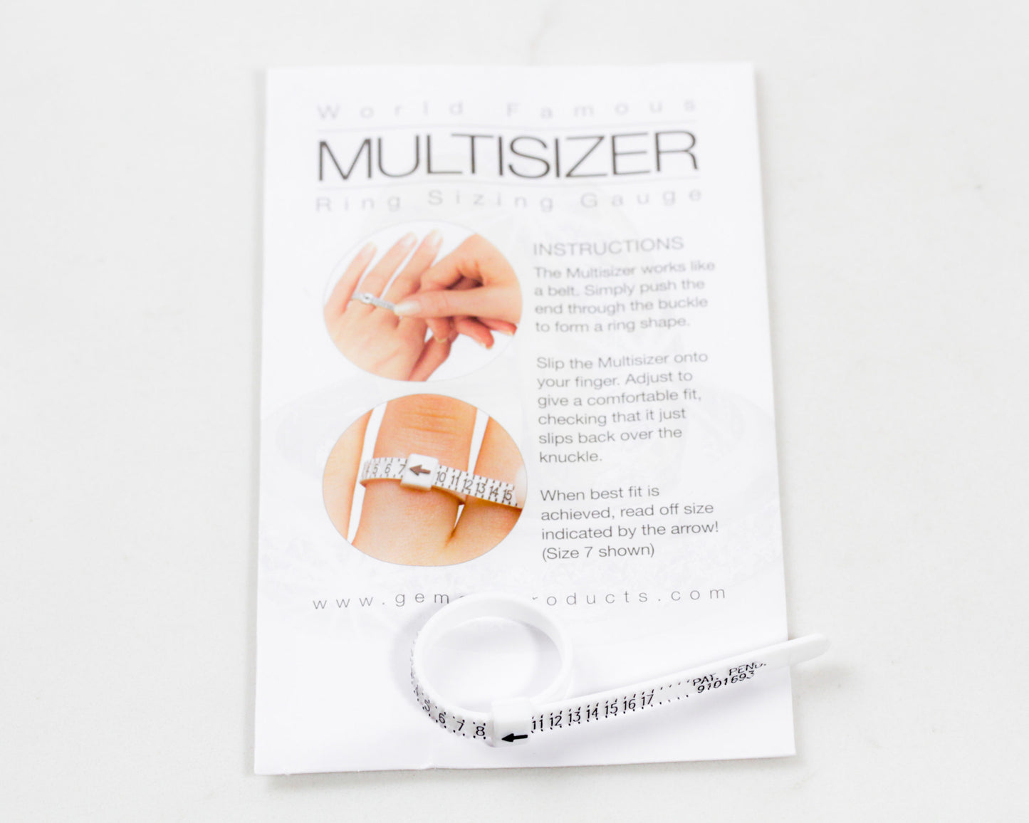 Ring Sizer Reusable Ring Sizing Tool – Amy Waltz Designs