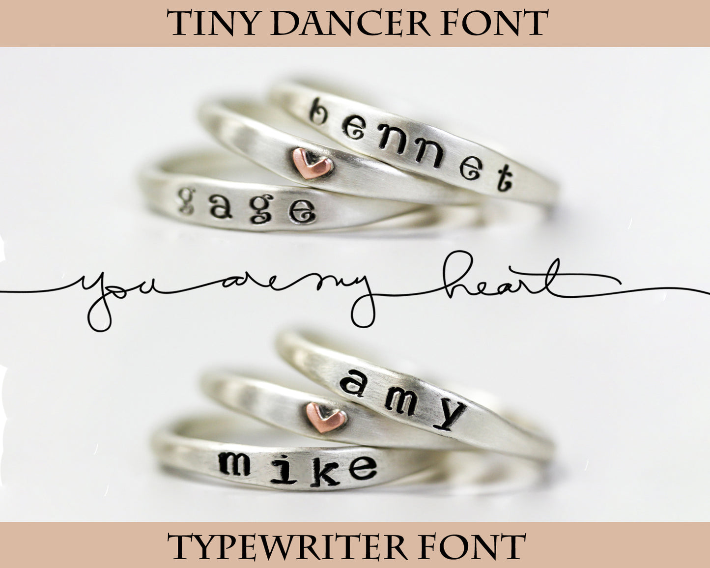 Kindred Personalized Organic Rings