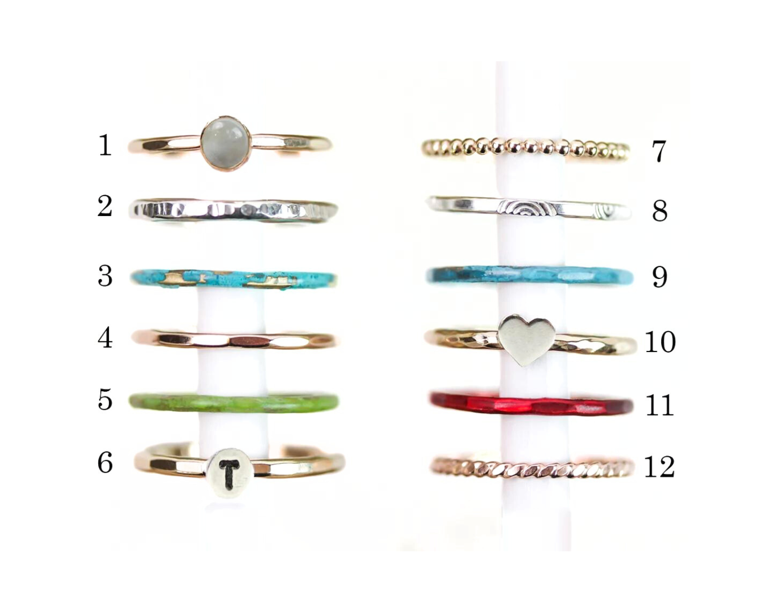 Stacking Rings – Amy Waltz Designs