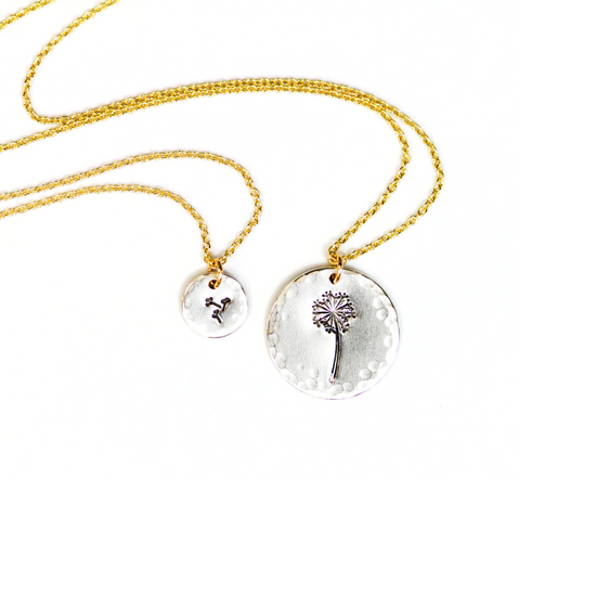 Petal & Wisp Dandelion Dreams Necklace Set