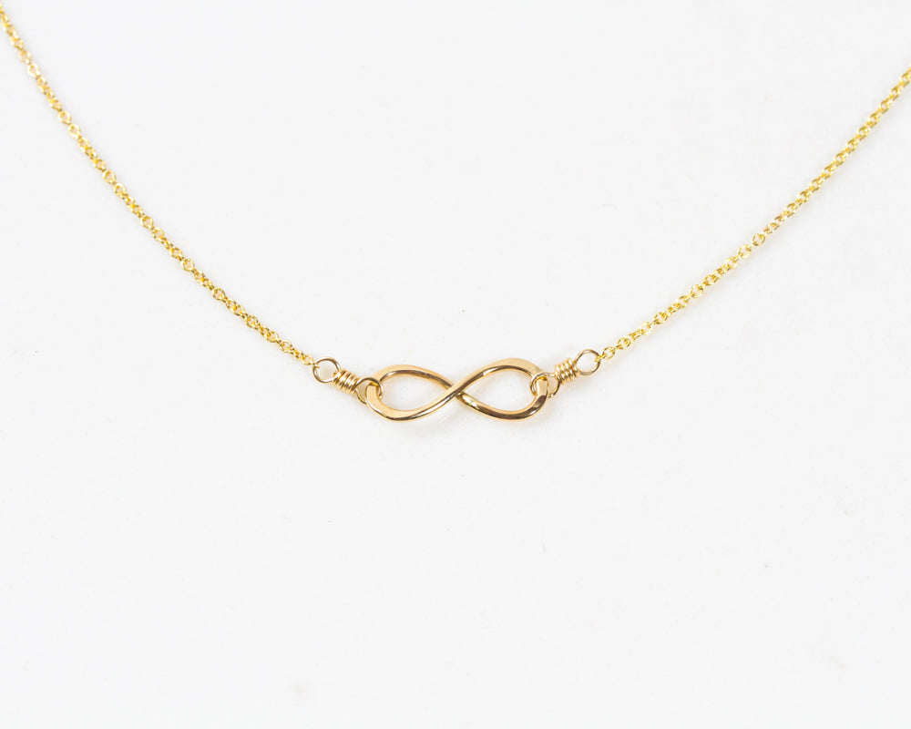 Infinity Symbol Layering Necklace - Main Image