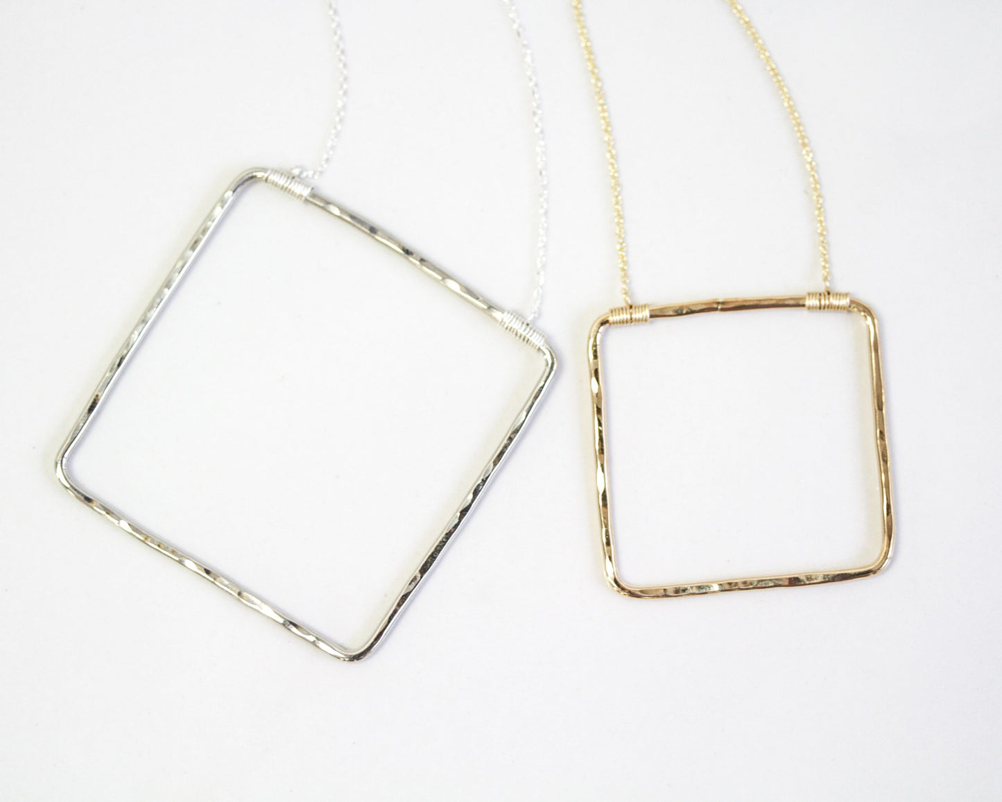 Chic Square Link Necklace